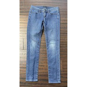 Bebe Quinn Legging Jegging Jeans Womens Size 26 Blue Medium Wash Low Rise